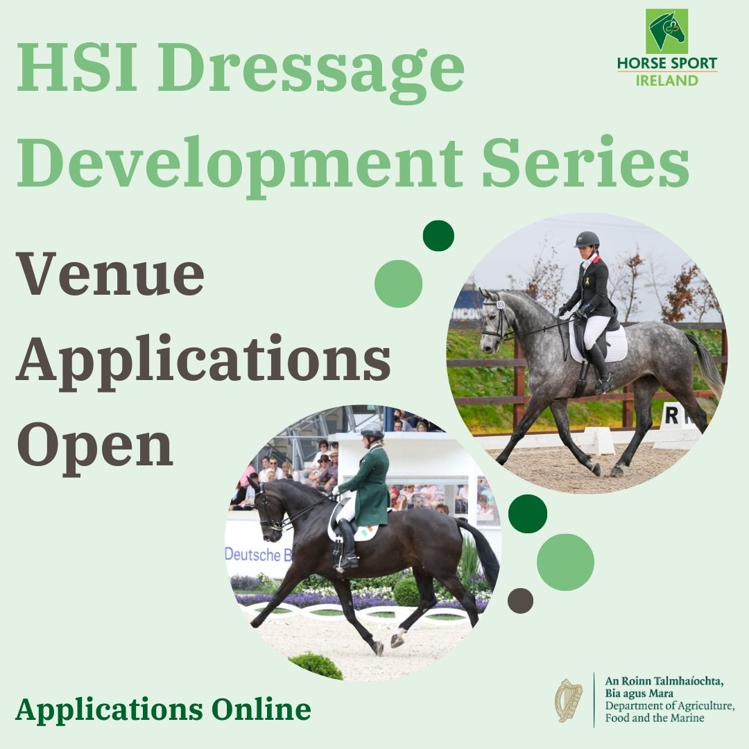 Dressage Autumn Development Series 2024 Venue Applications Horse